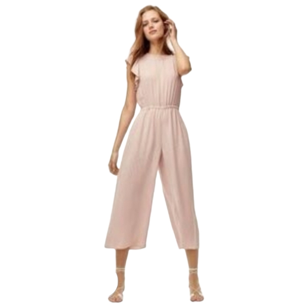 Wilfred Fleurette Jumpsuit Aritzia Blush Sleeveless Jumpsuit